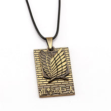 Load image into Gallery viewer, Attack On Titan necklace