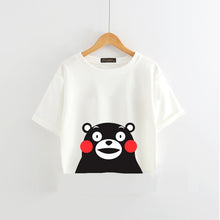 Load image into Gallery viewer, Kawaii Kumamon Crop Top