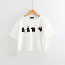 Load image into Gallery viewer, Kawaii Kumamon Crop Top