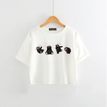 Load image into Gallery viewer, Kawaii Kumamon Crop Top