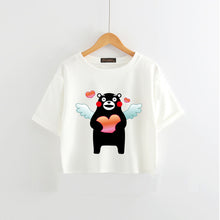 Load image into Gallery viewer, Kawaii Kumamon Crop Top