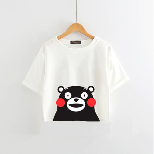 Kawaii Kumamon Crop Top