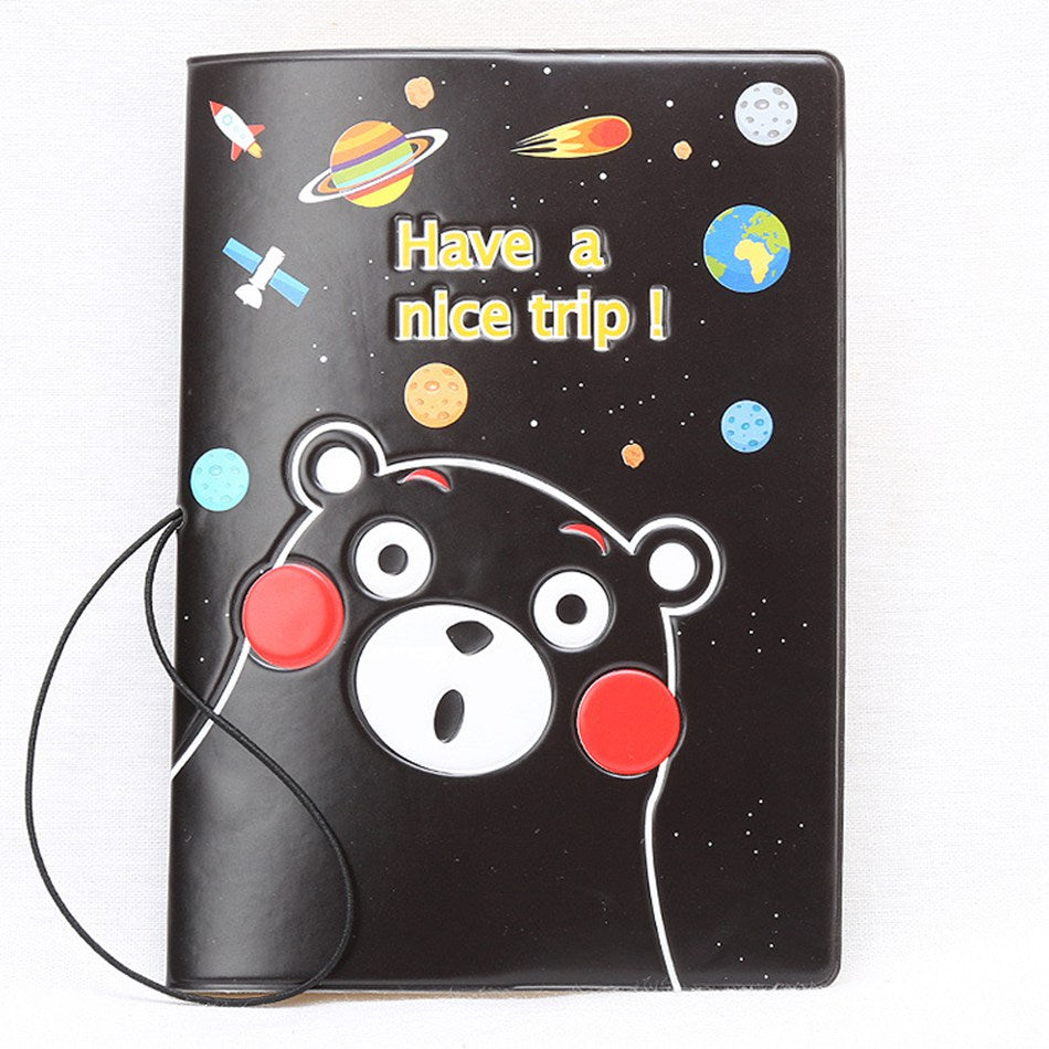 Cute Kumamon Passport Holder